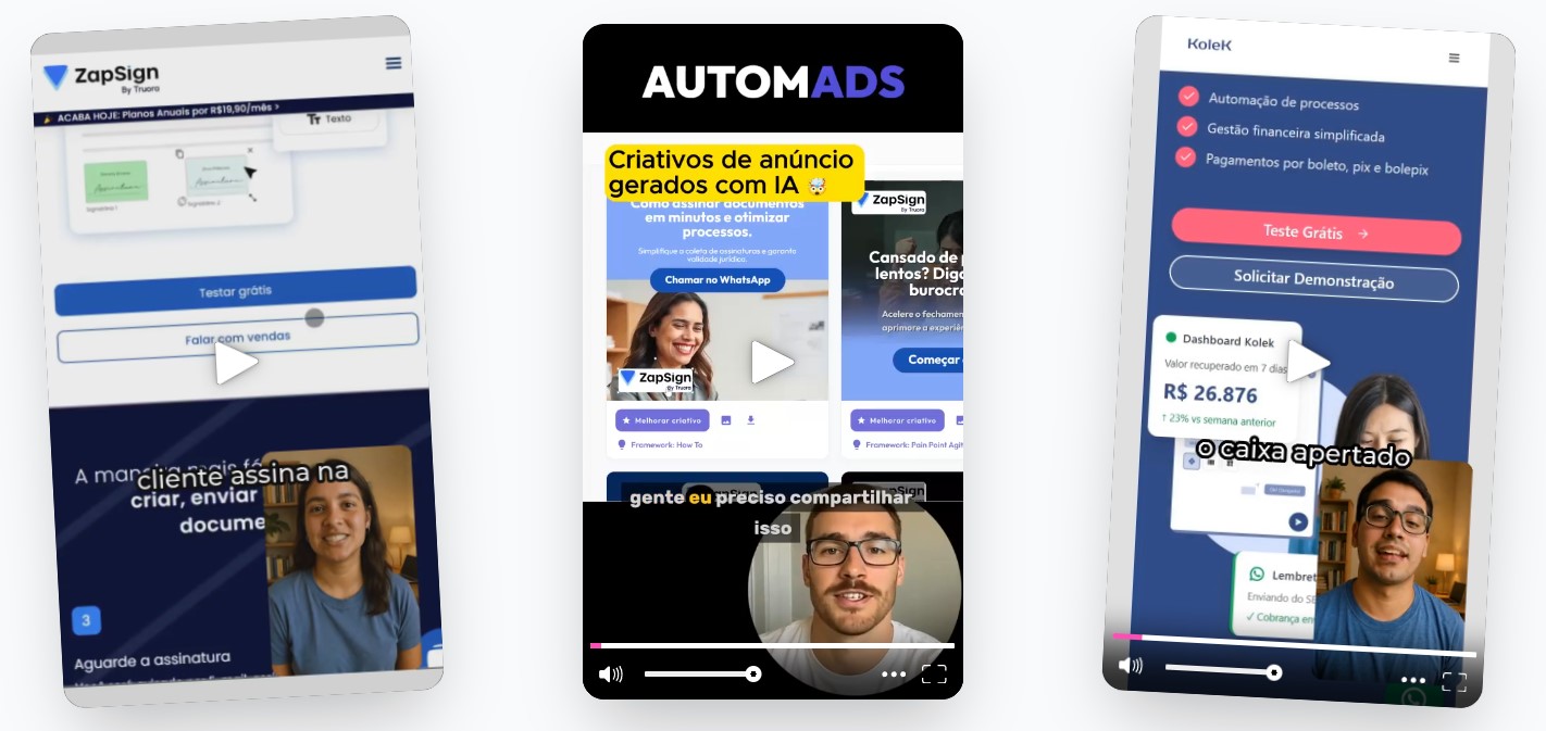 Video Ads with AI Actors Examples